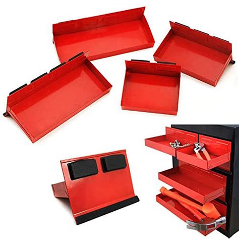 magnetic box hold metal items|metal magnetic tool box set.